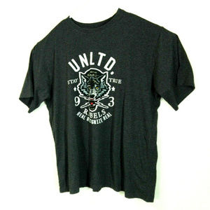 UNLTD Rebel XL Graphic Tee Wolf